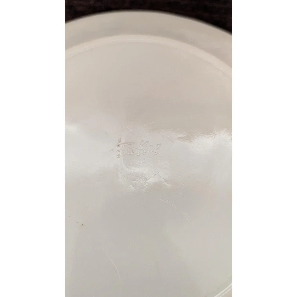 Fire King mcm two plates
